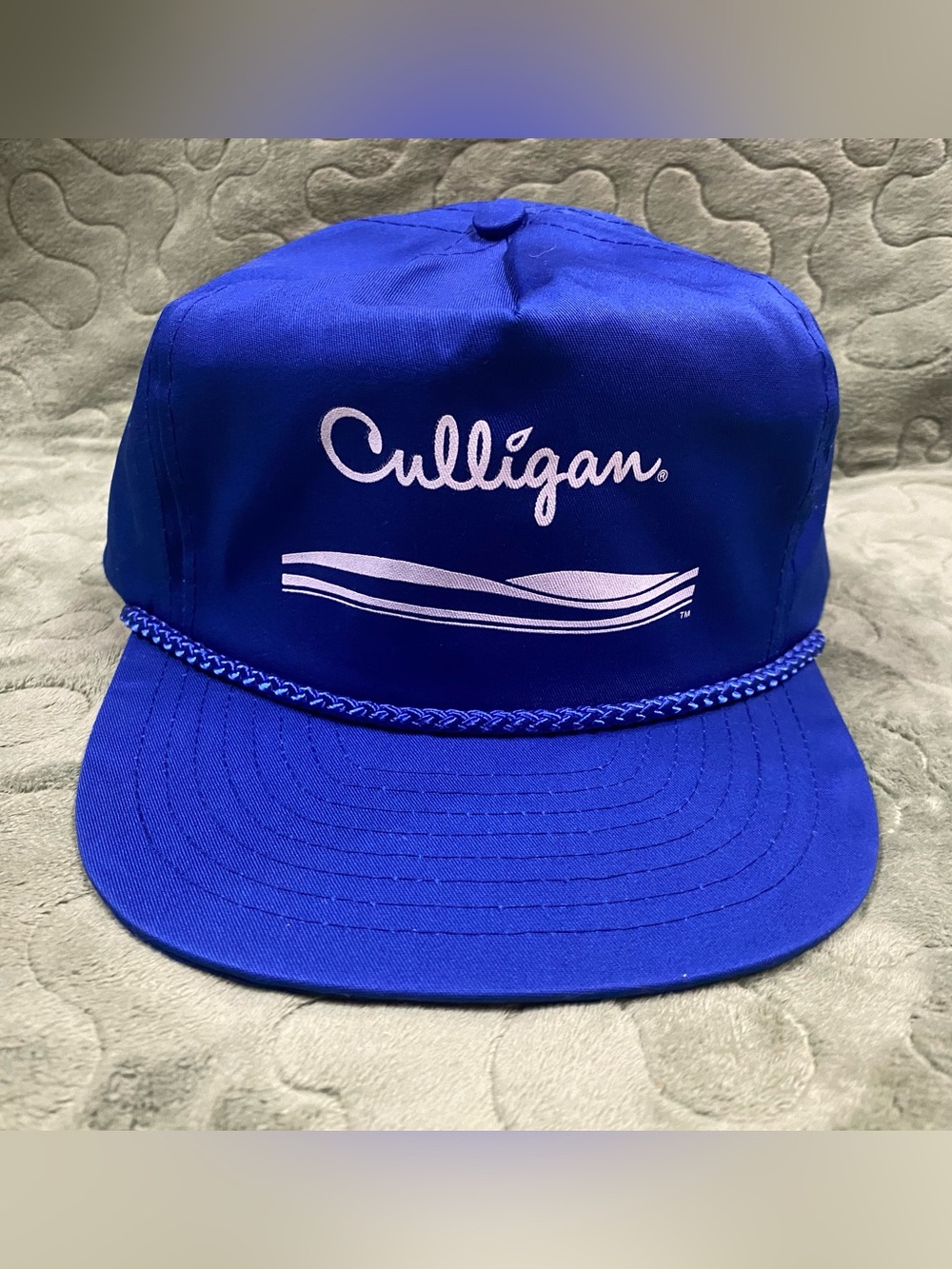 90s Culligan Water Trucker Hat - Rope, Zip Back, OS